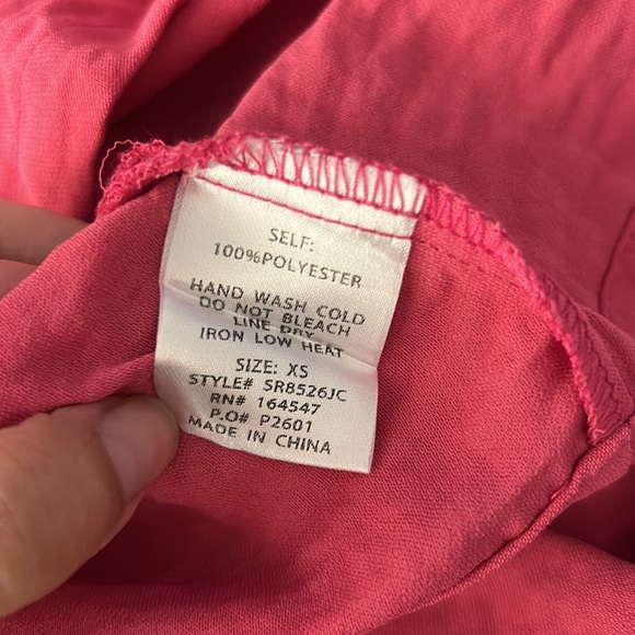 Flawless Pink Romper size x-small - Picture 5 of 9